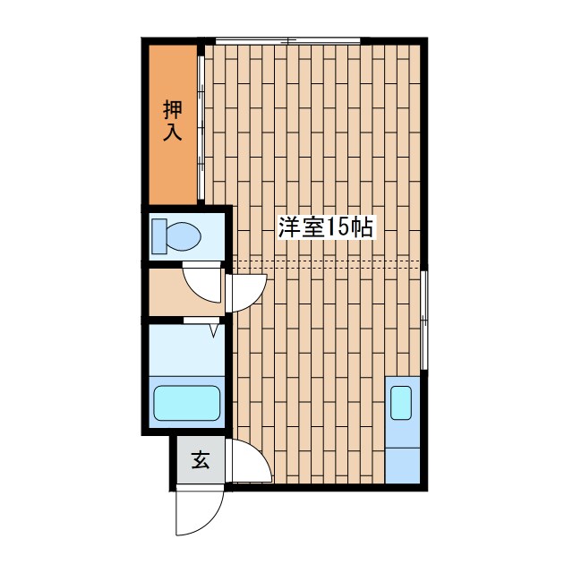 間取り図 華コーポ