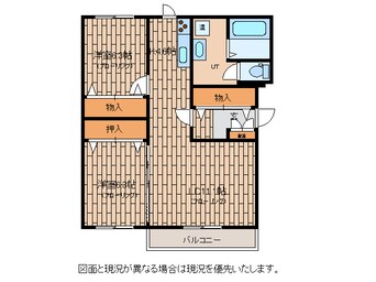 間取図 ミズノキングハウスⅢ