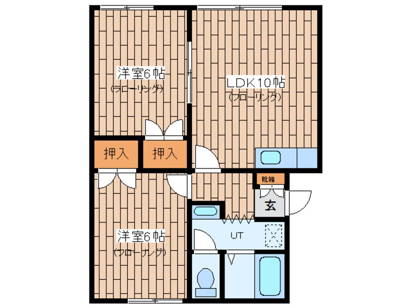 間取図 メイフェアー南町