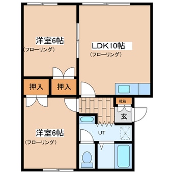 間取図 メイフェアー南町
