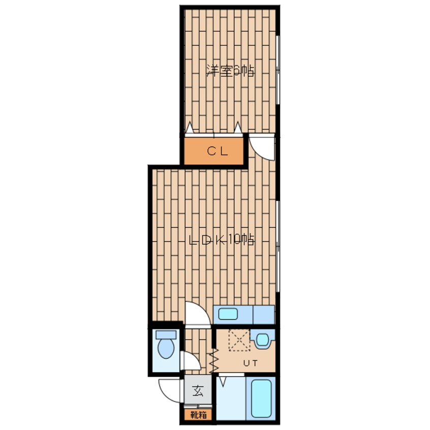 間取図 メイフェアー南町