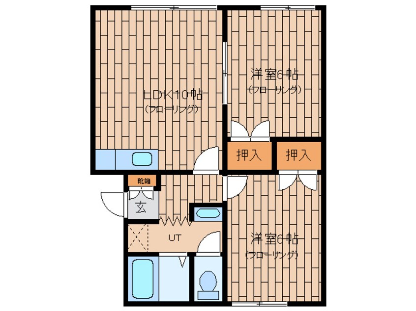 間取図 メイフェアー南町