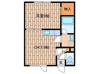 間取図 メゾンライトサイド