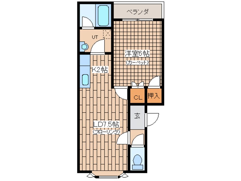 間取図 パークマンションⅦ