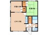 第2高橋マンション 2LDKの間取り