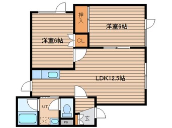 間取図 コスモス17