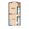 シティハイツA 1DKの間取り