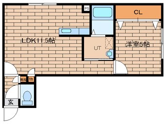 間取図 中央バス（岩見沢市）/岩見沢ターミナル 徒歩10分 1階 築27年