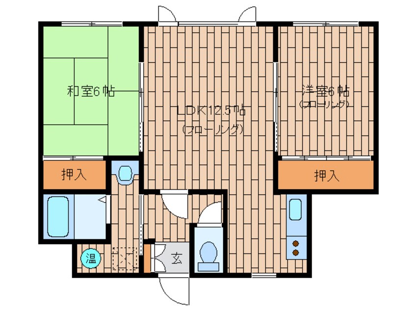 間取図 プレンティⅡ