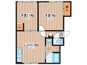 アスコットAの間取図