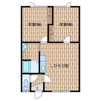 間取図 エステートピアⅡ