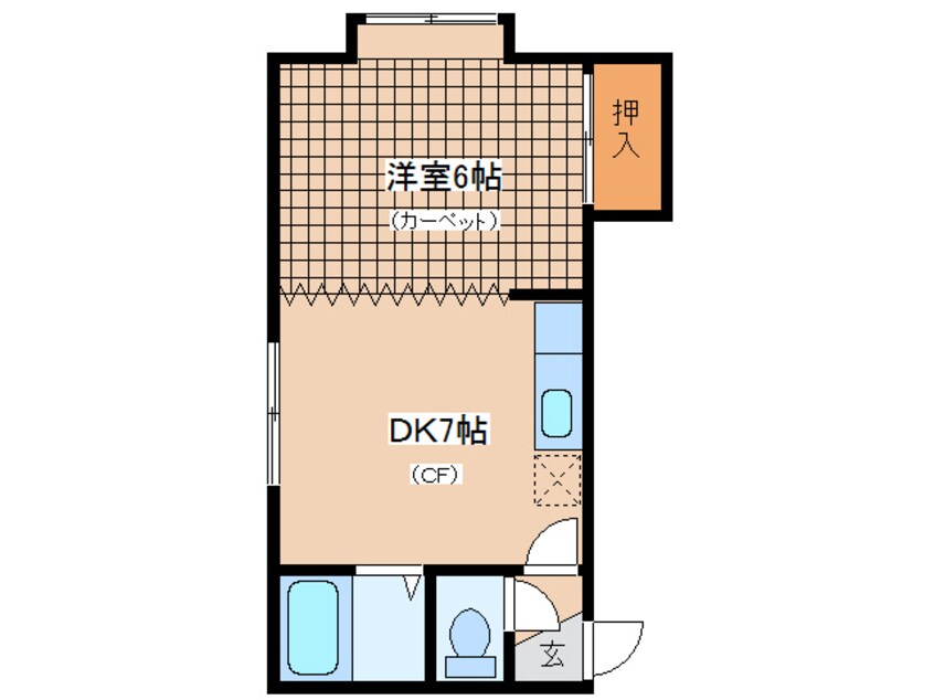 間取図 クドウハイツ　Ⅴ