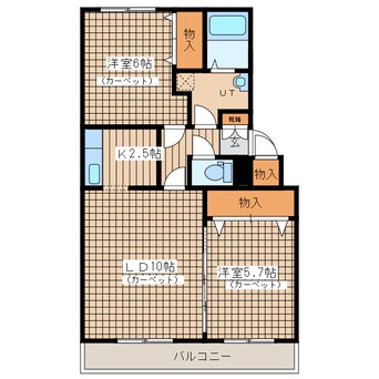 間取図 ファーストスクエア1条通り