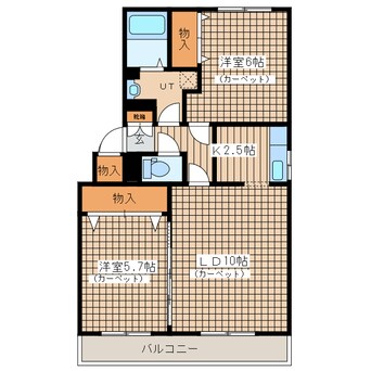 間取図 ファーストスクエア1条通り