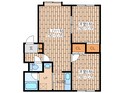 シャルム南町の間取図
