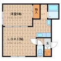 ハウジングカンフォートⅡの間取図