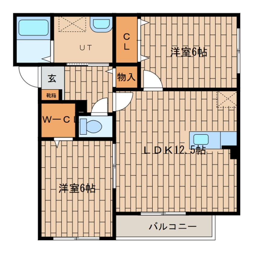 間取図 セント・プレリーⅣ