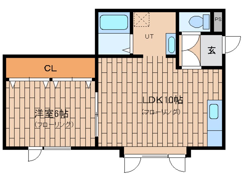 間取図 元町ハイツ