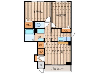 間取図 メゾン南Ⅱ