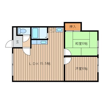 間取図 リヴィエール313