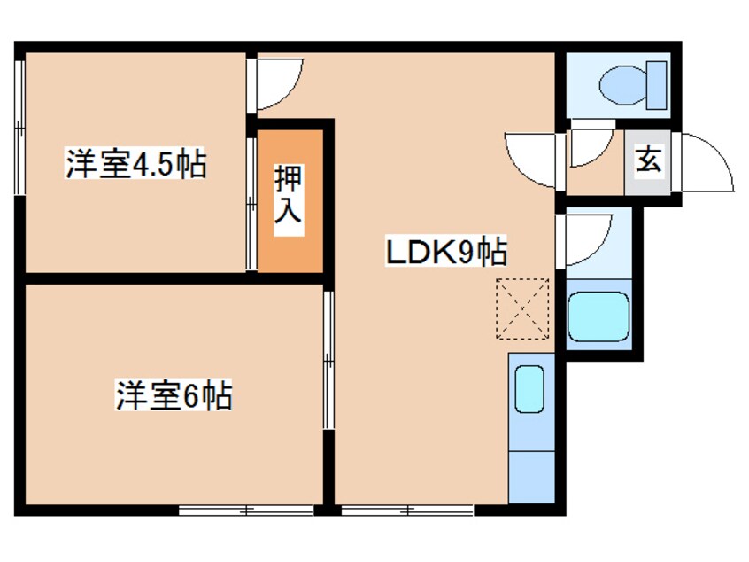 間取図 ハイツリンカーン