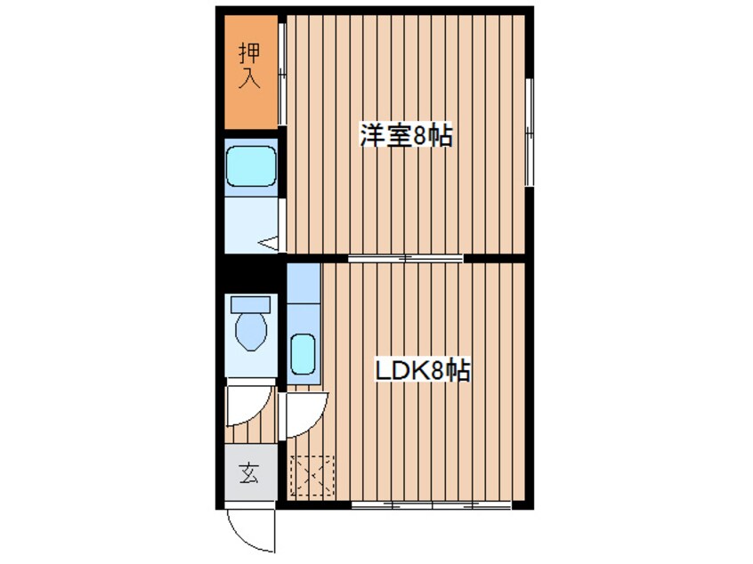 間取図 シベール58