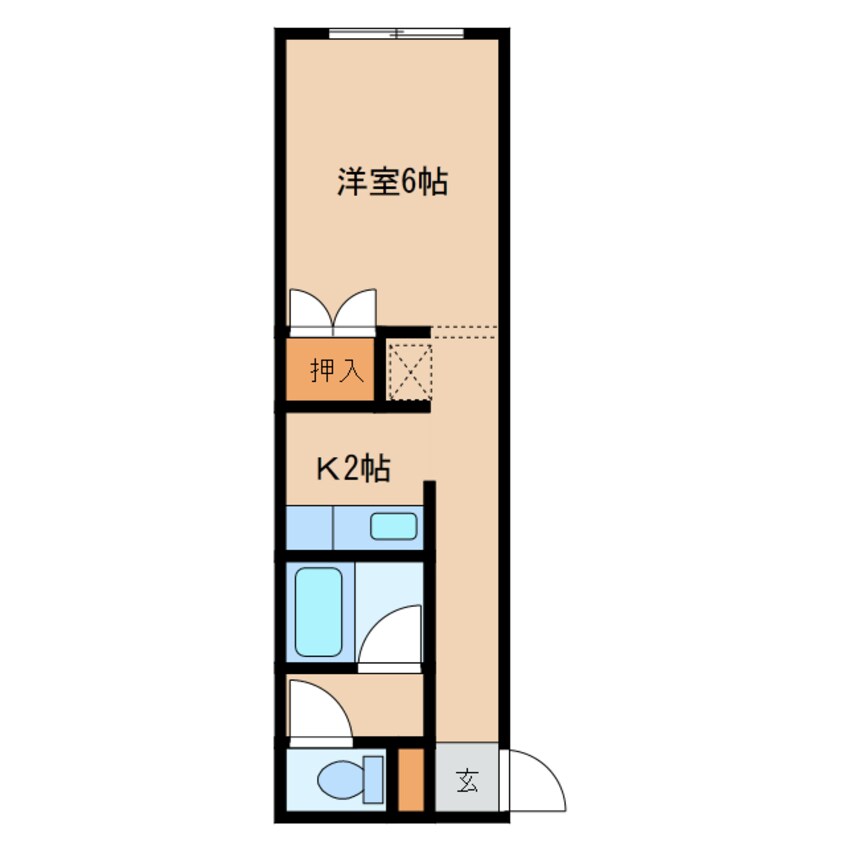 間取図 スーベニール南町