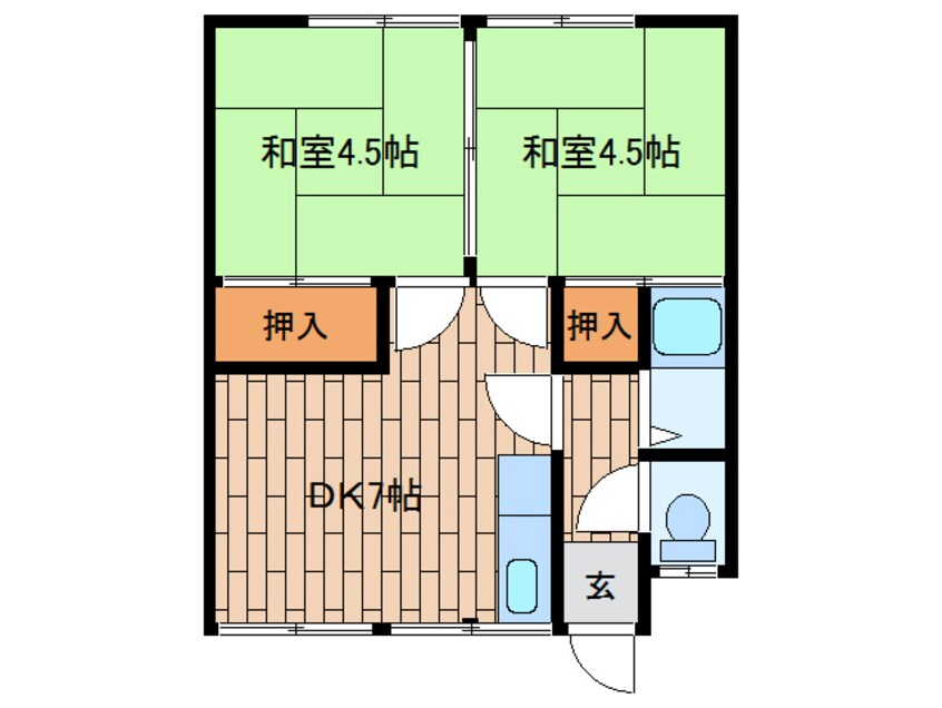 間取図 小林マンション