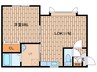 中央バス（岩見沢市）/スポーツセンター前 徒歩3分 2階 築19年 1LDKの間取り