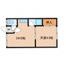 Ｆｅｅｌ岩見沢 1DKの間取り