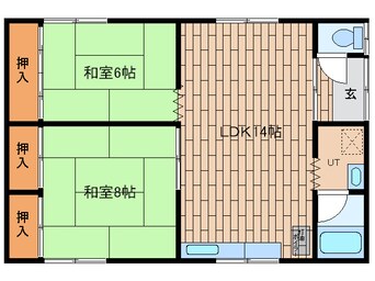 間取図 渡辺　２F