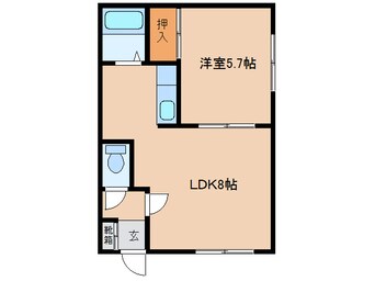 間取図 ハウジングカンフォートⅠ