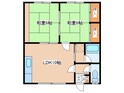 コーポつがわの間取図
