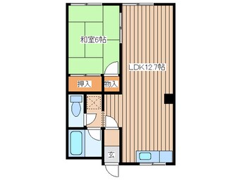 間取図 シティハイムセブン