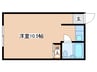 エクセレント315 1Rの間取り