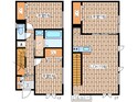 シャルムコートの間取図