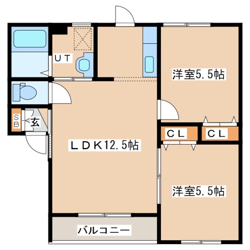 間取図 Ｎ.Ｃ壱番館