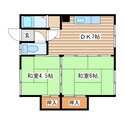 谷内マンションNo.1の間取図