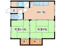 谷内マンションNo.1の間取図