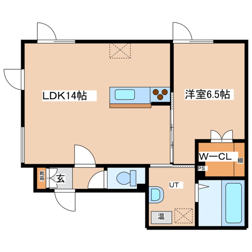 間取図 RABANNA 67