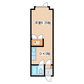 間取図 コーポＡＲＡＩ