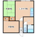 北新ハイツの間取図