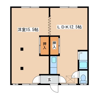 間取図 コーポさが