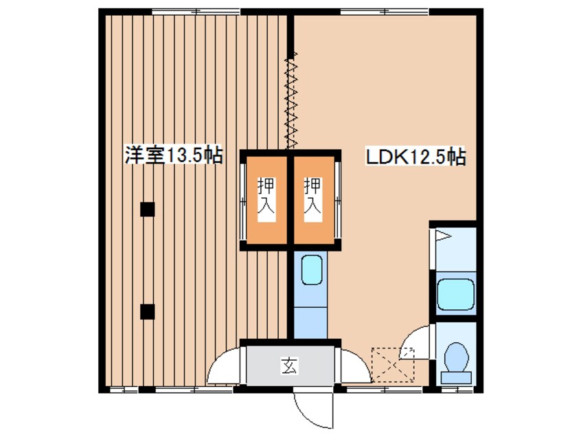 間取図 コーポさが