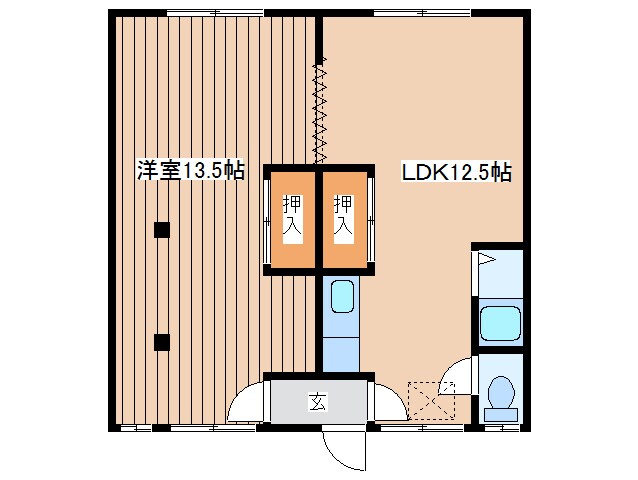 間取り図 コーポさが