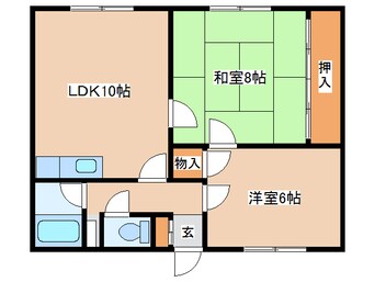 間取図 東山マンション