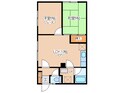 南栄ハイツの間取図