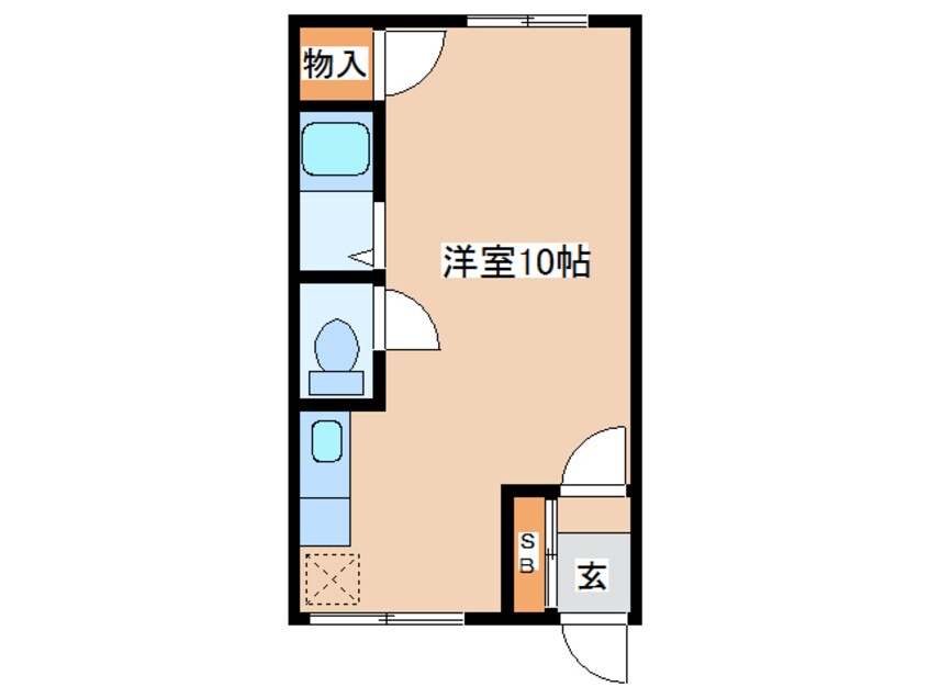 間取図 美唄総合ハイツ