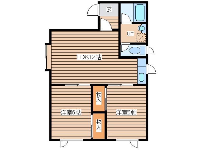 間取図 ガーデンヒルズⅡ