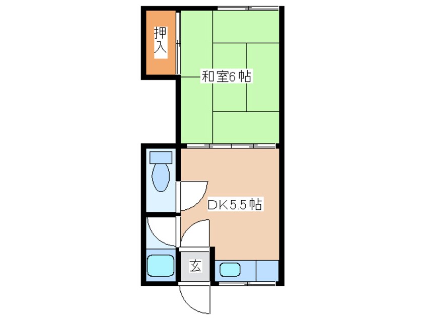 間取図 柴田マンション